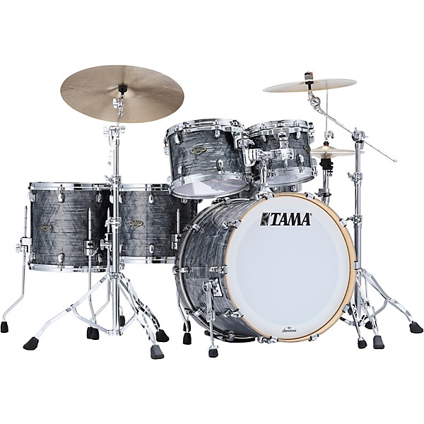 TAMA Starclassic Walnut/Birch 5-Piece Shell Pack with 22" Bass Drum Charcoal Onyx