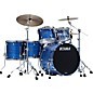 TAMA Starclassic Walnut/Birch 5-Piece Shell Pack with 22" Bass Drum Lacquer Ocean Blue Ripple thumbnail