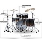 TAMA Starclassic Walnut/Birch 5-Piece Shell Pack with 22" Bass Drum Transparent Mocha Fade