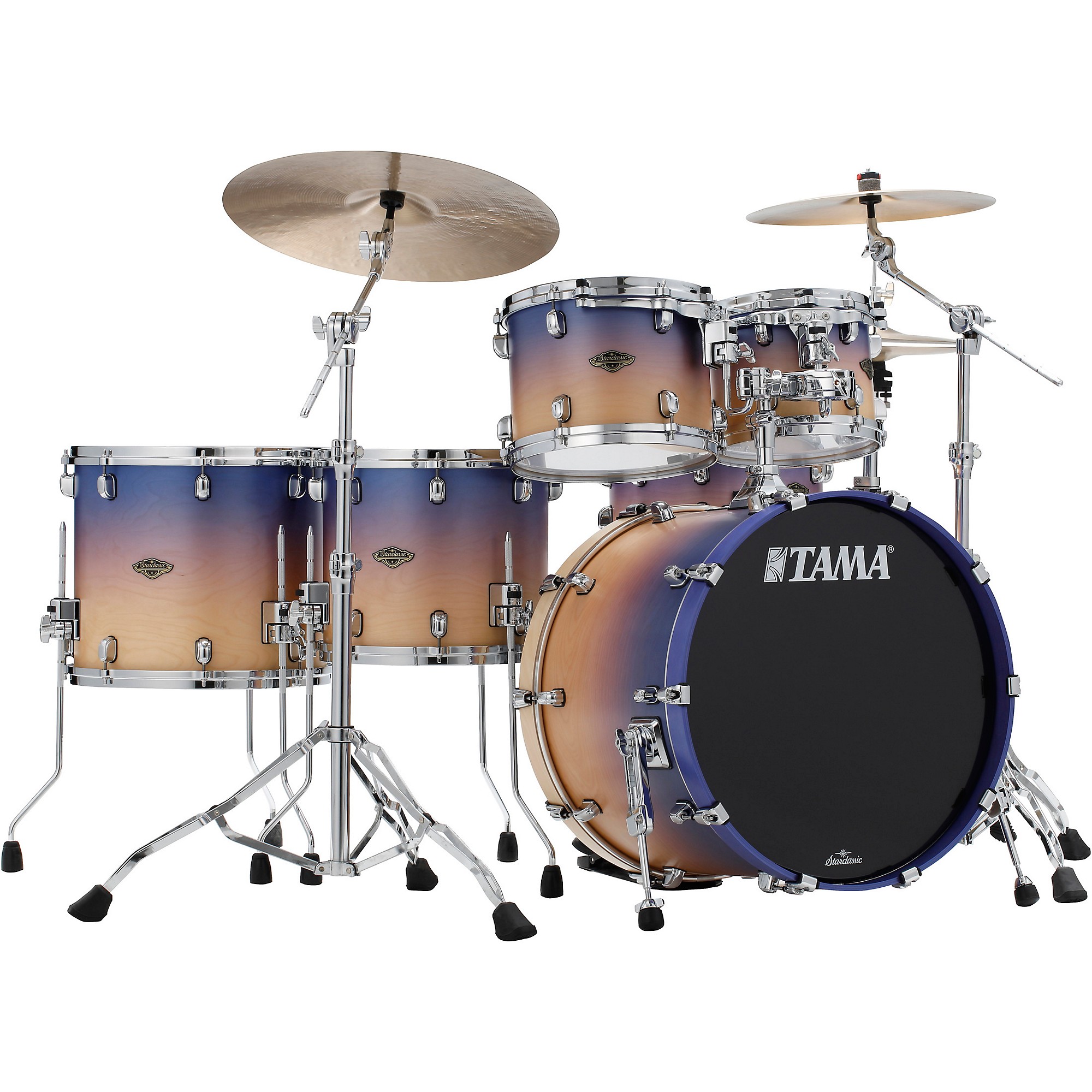 スキンダプサス　ハーフムーン　セット L1 TAMA Starclassic Walnut/Birch 5-Piece Shell Pack with 22