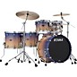 TAMA Starclassic Walnut/Birch 5-Piece Shell Pack with 22" Bass Drum Satin Purple Atmosphere Fade thumbnail