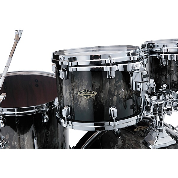 TAMA Starclassic Walnut/Birch 5-Piece Shell Pack with 22" Bass Drum Molten Platinum Burst