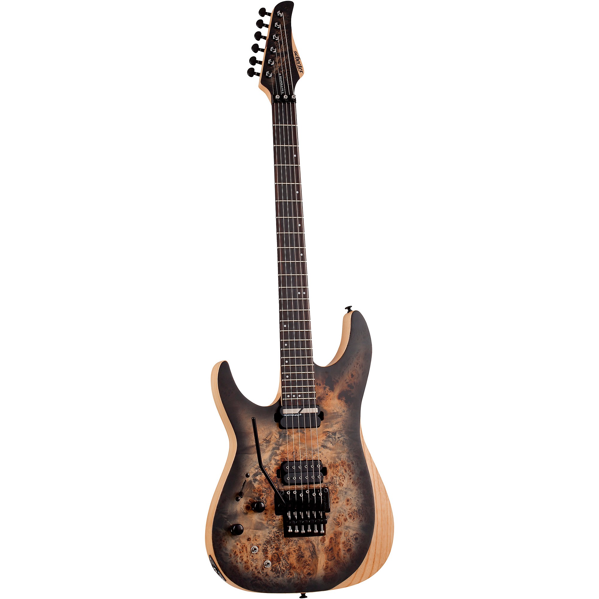 Schecter Guitar Research Reaper-6 FR S LH - Satin Charcoal Burst