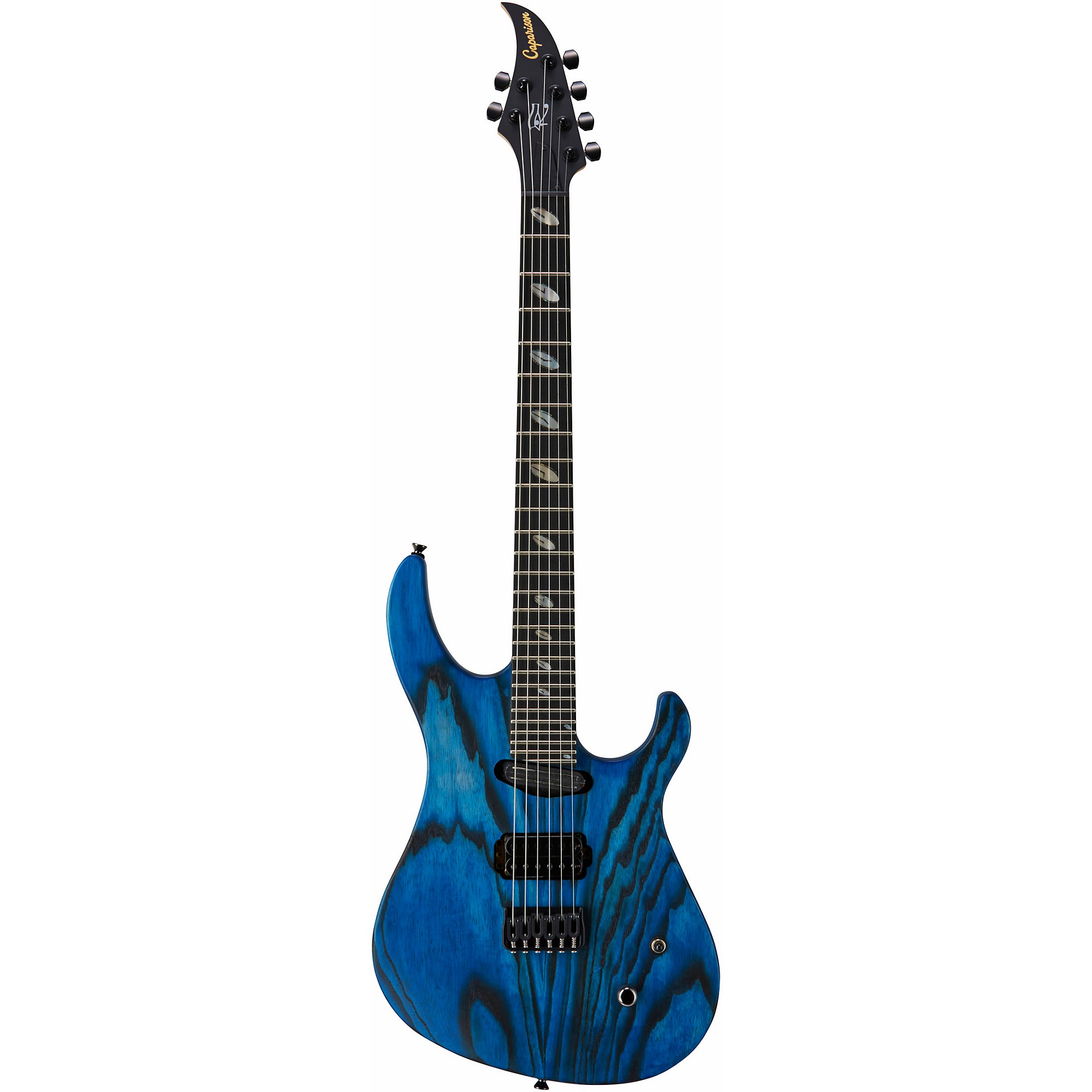 Platinum Caparison Guitars Horus FX-AM Electric Guitar Dark Blue