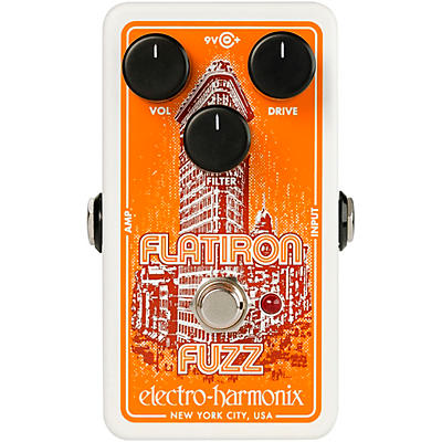 Electro-Harmonix Flatiron Fuzz Op-Amp Powered Fuzz/Distortion Effects Pedal for sale