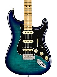 Fender Player Stratocaster HSS Plus Top Maple Fingerboard Limited-Edition Electric Guitar Blue Burst