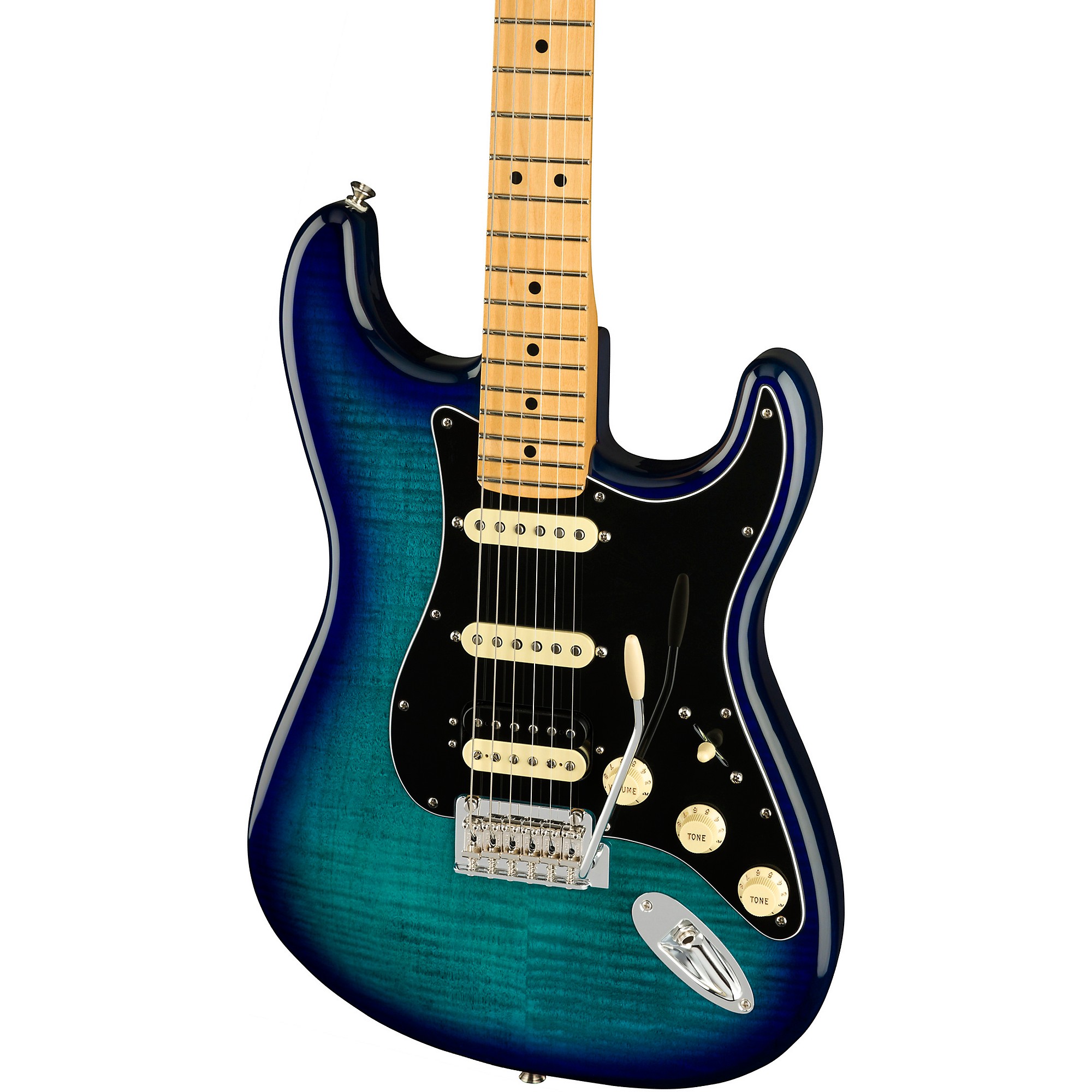 Fender Player Stratocaster HSS Plus Top Maple Fingerboard Limited-Edition  Electric Guitar Blue Burst