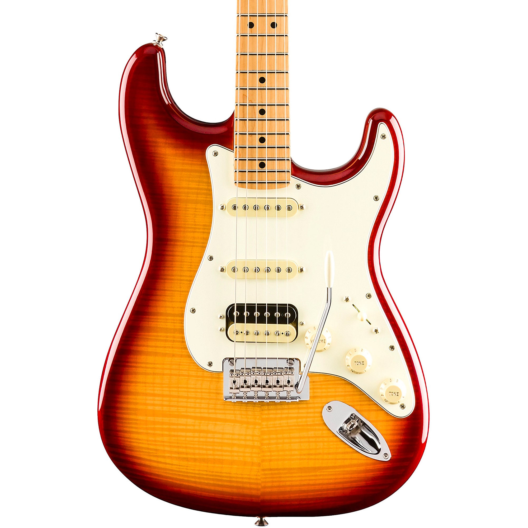 Aeródromo Acusación cada vez Fender Player Stratocaster HSS Plus Top Maple Fingerboard Limited-Edition  Electric Guitar Sienna Sunburst | Guitar Center