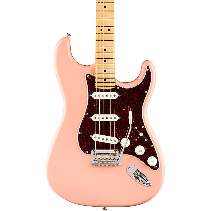 Fender Player Stratocaster Maple Fingerboard Limited Edition Electric Guitar (Shell Pink)
