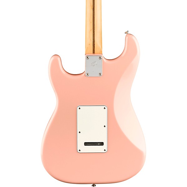 Fender Player Deluxe Stratocaster HSS - Shell Pink with Roasted Maple  Fingerboard, Sweetwater Exclusive in the USA