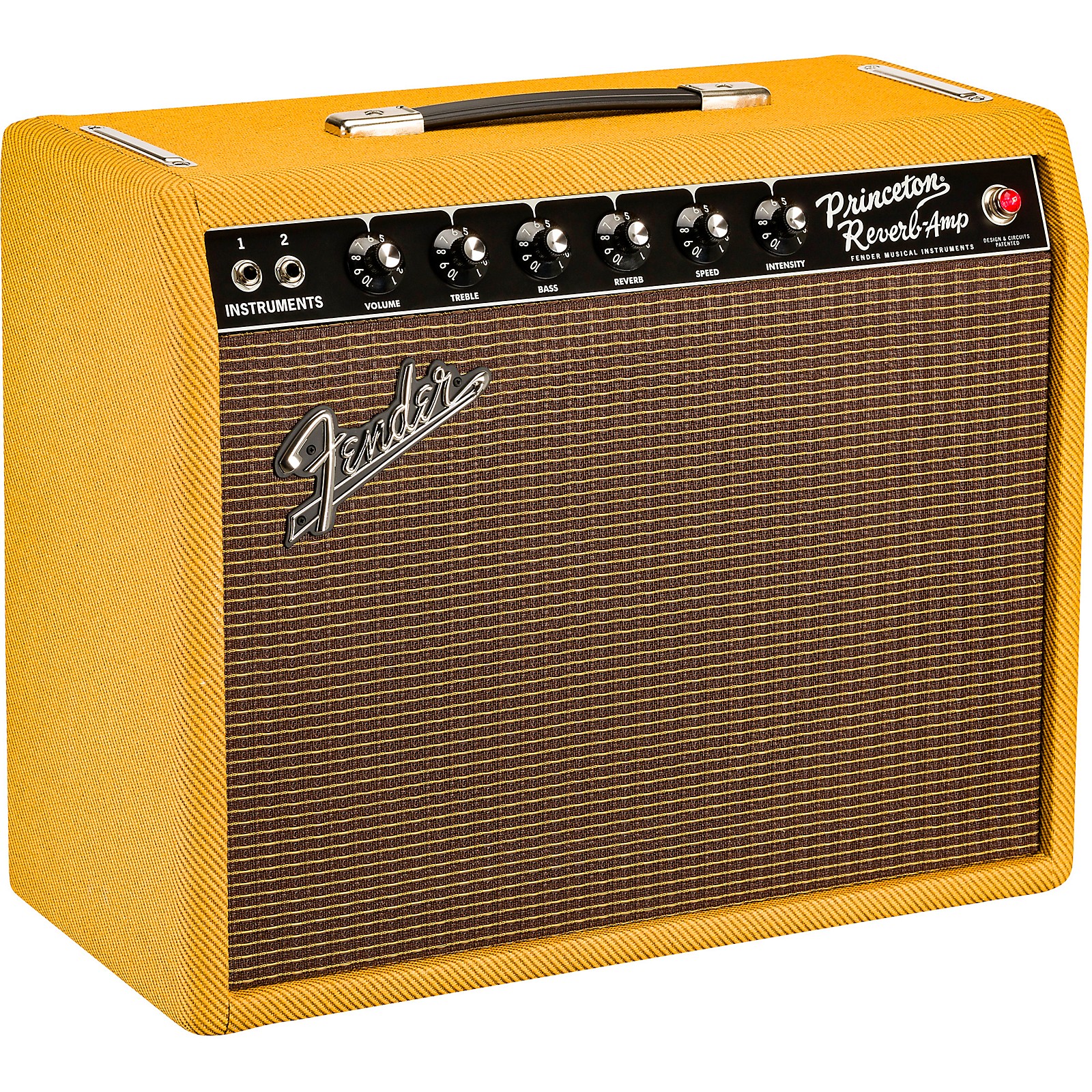 Guitar　Fender　Tube　Center　Celestion　Limited-Edition　'65　1x12　12W　Reverb　Princeton　G12-65　Tweed　Combo　Amp　Guitar