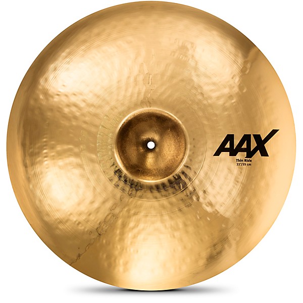 SABIAN AAX Thin Ride Cymbal, Brilliant 22 in.