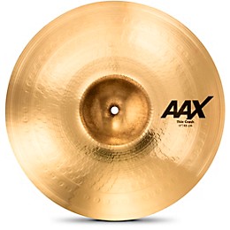 SABIAN AAX Thin Crash Cymbal Brilliant 17 in.