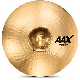 SABIAN AAX Medium Crash Cymbal Brilliant 18 in. SABIAN AAX Medium Crash Cymbal Brilliant 16 in.