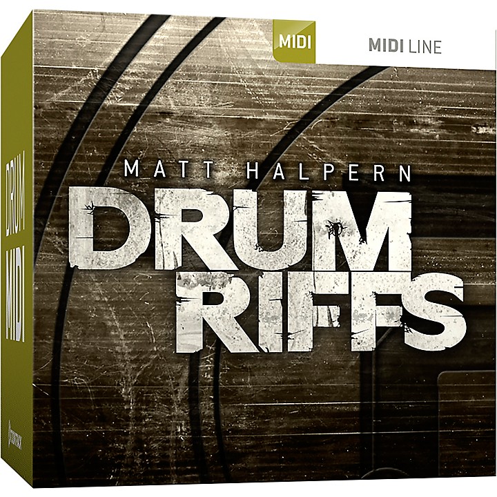 Toontrack Drum Riffs MIDI Expansion Guitar Center