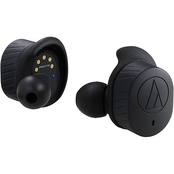 Open Box Audio-Technica ATH-SPORT7TW SonicSport True Wireless In-Ear Headphones Level 1 Black