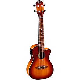 Ortega RUDAWN Earth Series Concer... Ortega RUDAWN Earth Series Concert Ukulele Transparent Tequila Sunburst 2-Color Sunburst