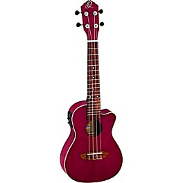 Ortega RUDAWN Earth Series Concert ... Ortega RUDAWN Earth Series Concert Ukulele Transparent Tequila Sunburst Ruby Raspberry