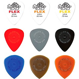 Dunlop Variety Flex/Flow/Prime Grip Pick Pack LT/MD-18