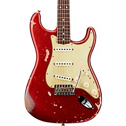 Fender Custom Shop ZF Stratocaster Guitar Heavy Relic Black