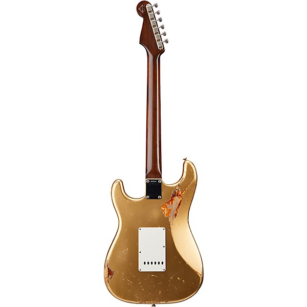 Platinum Fender Custom Shop Aztec Gold over 3-Color Sunburst