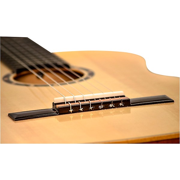 Ortega DSSUITE-C/E Nylon Acoustic-Electric Guitar Tobacco Brown Sunburst