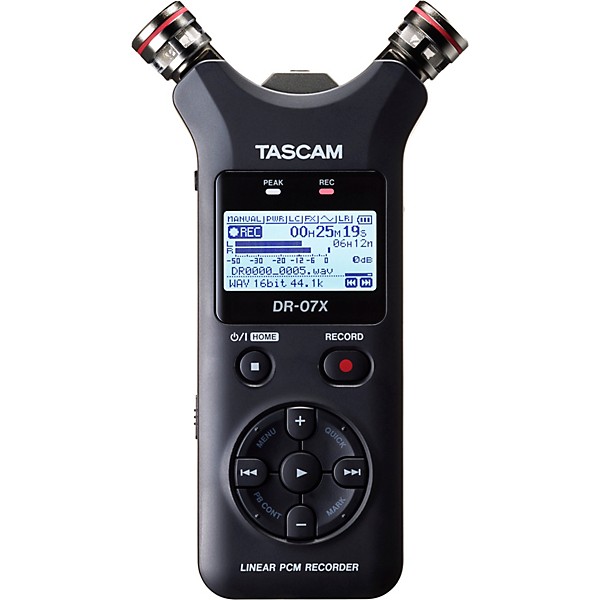 TASCAM DR-07X Portable Digital Recorder