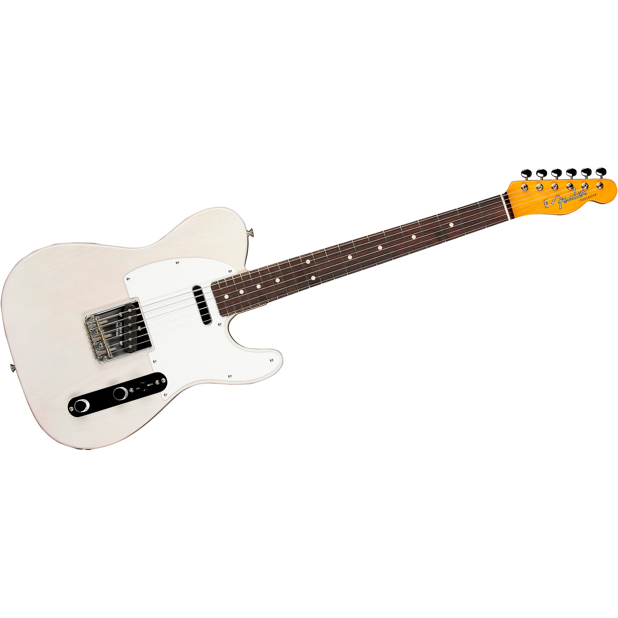 Fender Jimmy Page Mirror Telecaster Electric Guitar White Blonde