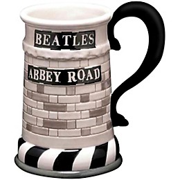 Vandor The Beatles Abbey Road 20 oz. Sculpted Ceramic Mug Black