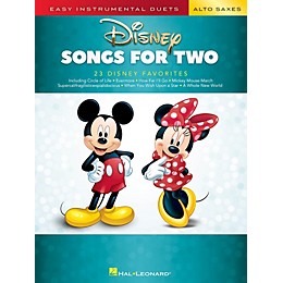 Hal Leonard Disney Songs for Two Alto Saxes - Easy Instrumental Duets Series Songbook