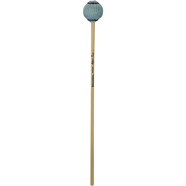 Innovative Percussion Artisan Series Rattan Handle Marimba Mallets Medium Soft Light Gray Yarn