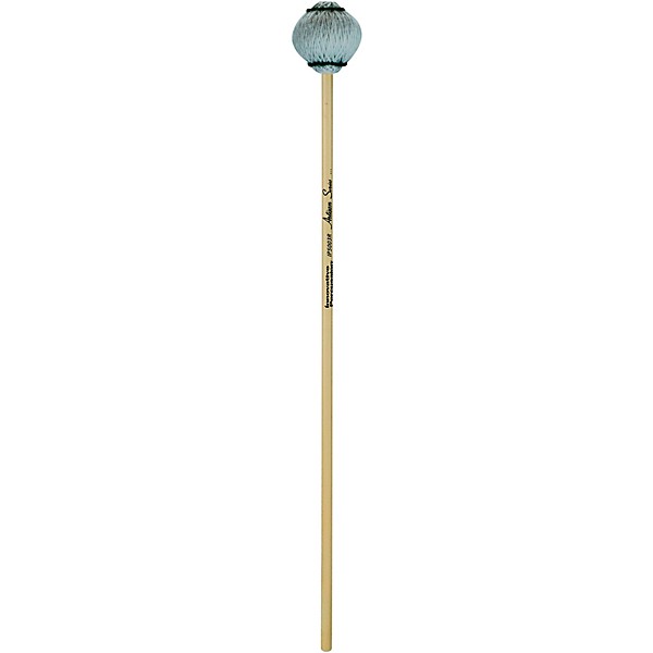 Innovative Percussion Artisan Series Rattan Handle Marimba Mallets Medium Light Gray Yarn