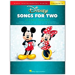 Hal Leonard Disney Songs for Two Trumpets - Easy Instrumental Duets Series Songbook