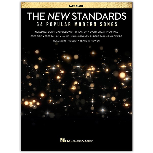 Hal Leonard The New Standards (64 Popular Modern Songs) Easy Piano Songbook