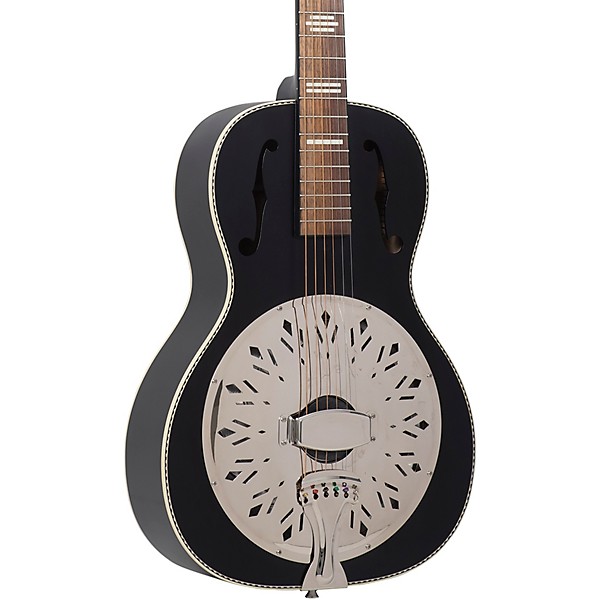 Recording King Dirty 30s Resonator Guitar Satin Black