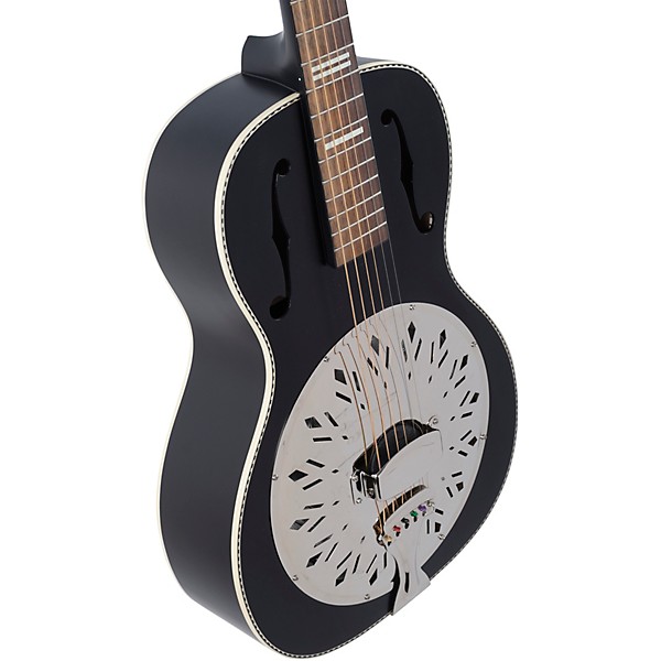 Recording King Dirty 30s Resonator Guitar Satin Black