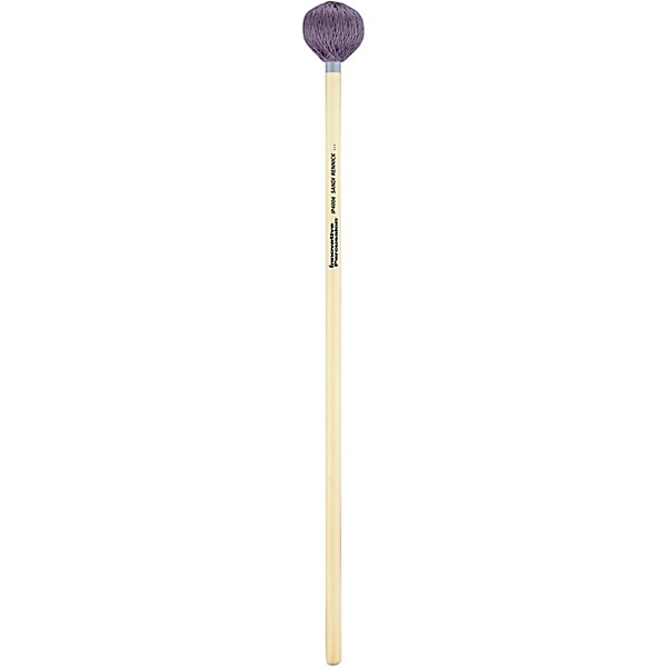 Innovative Percussion Sandi Rennick Series Rattan Handle Vibraphone Mallets Medium Light Purple Cord