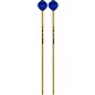 Innovative Percussion Artisan Series Multi-Tone Cedar Handle Marimba Mallets Royal Blue Yarn thumbnail