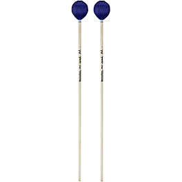 Innovative Percussion Mark Ford Series Birch Handle Clear Articulation Marimba Mallets Medium Hard Purple Yarn