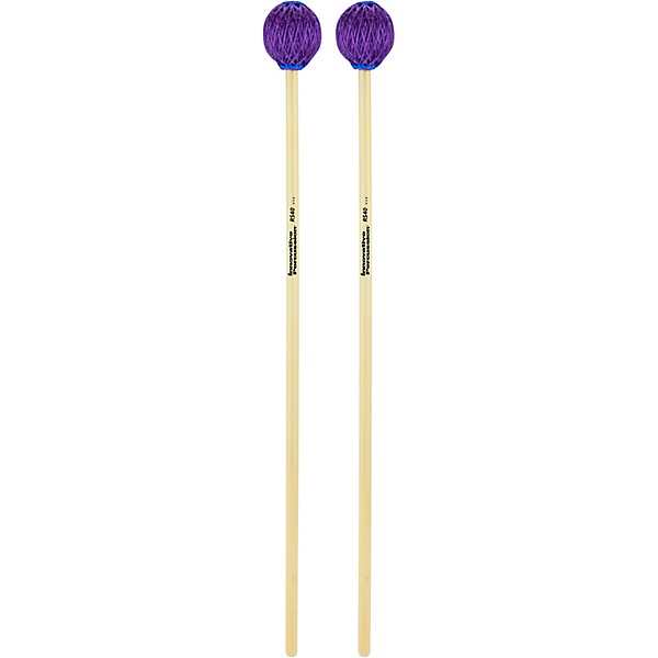 Innovative Percussion Rattan Series Vibraphone/Marimba Mallets Hard Purple Yarn