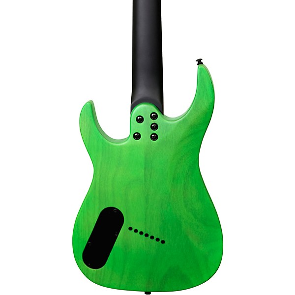 Legator Ninja Performance 7 Multi-Scale Ebony Fingerboard Electric Guitar Pastel Green