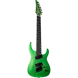 Legator Ninja Performance 7 Multi-Scale Ebony Fingerboard Electric Guitar Pastel Green