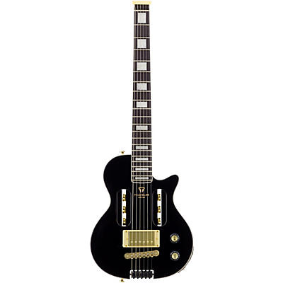 Traveler Guitar Eg-1 Custom Electric Travel Guitar Gloss Black for sale