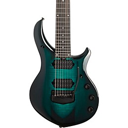 Ernie Ball Music Man John Petrucci Majesty 7 Black Hardware Electric Guitar Enchanted Forest
