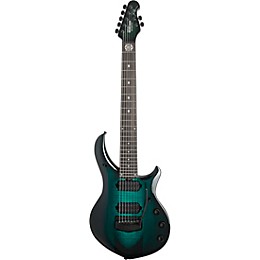 Ernie Ball Music Man John Petrucci Majesty 7 Black Hardware Electric Guitar Enchanted Forest