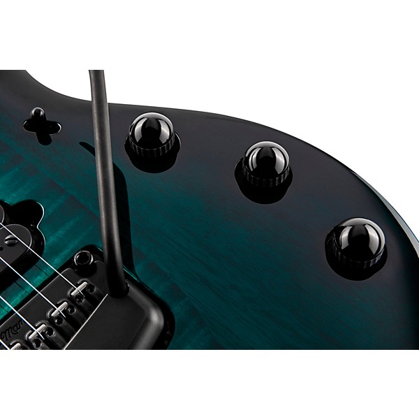 Ernie Ball Music Man John Petrucci Majesty 7 Black Hardware Electric Guitar Enchanted Forest