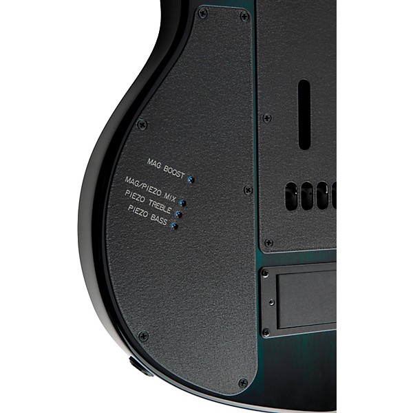 Ernie Ball Music Man John Petrucci Majesty 7 Black Hardware Electric Guitar Enchanted Forest