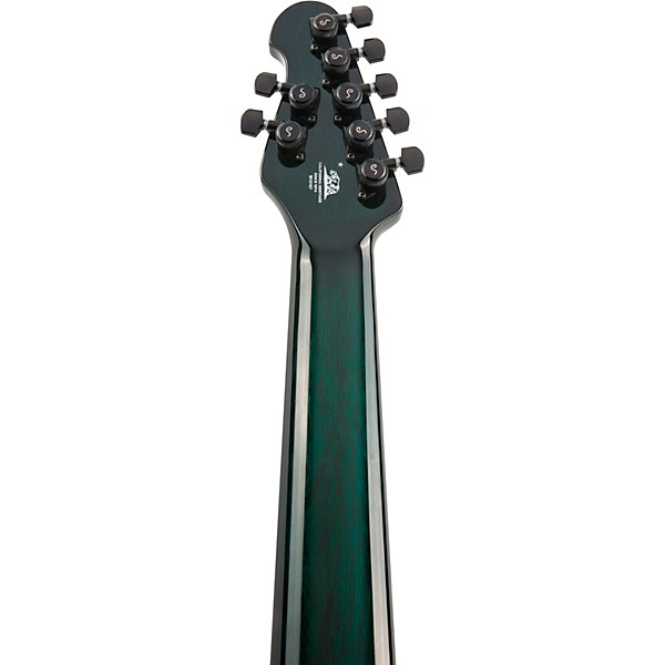 Ernie Ball Music Man John Petrucci Majesty 7 Black Hardware Electric Guitar Enchanted Forest