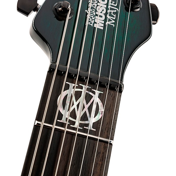 Ernie Ball Music Man John Petrucci Majesty 7 Black Hardware Electric Guitar Enchanted Forest