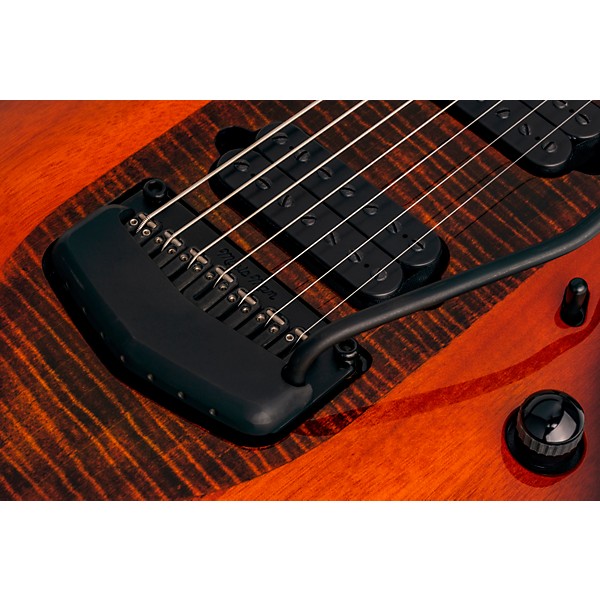 Ernie Ball Music Man John Petrucci Majesty 7 Black Hardware Electric Guitar Ember Glow